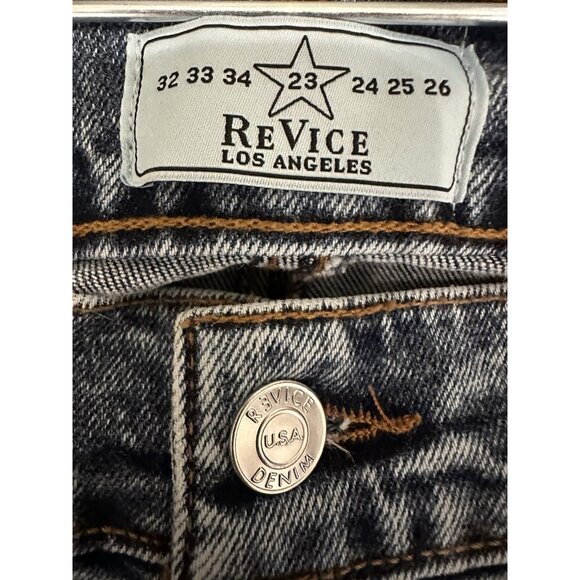 Revive Denim Flare Saddleback Jeans Size 23 New With Tags - Picture 7 of 10